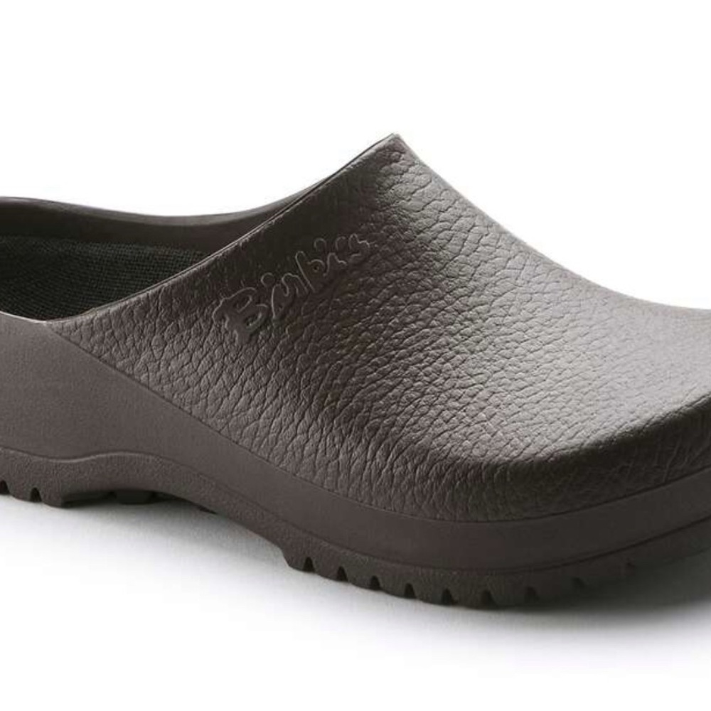 Brown Birkenstock Women’s Super-Birki Polyurethane Brown Clogs Size 6.5